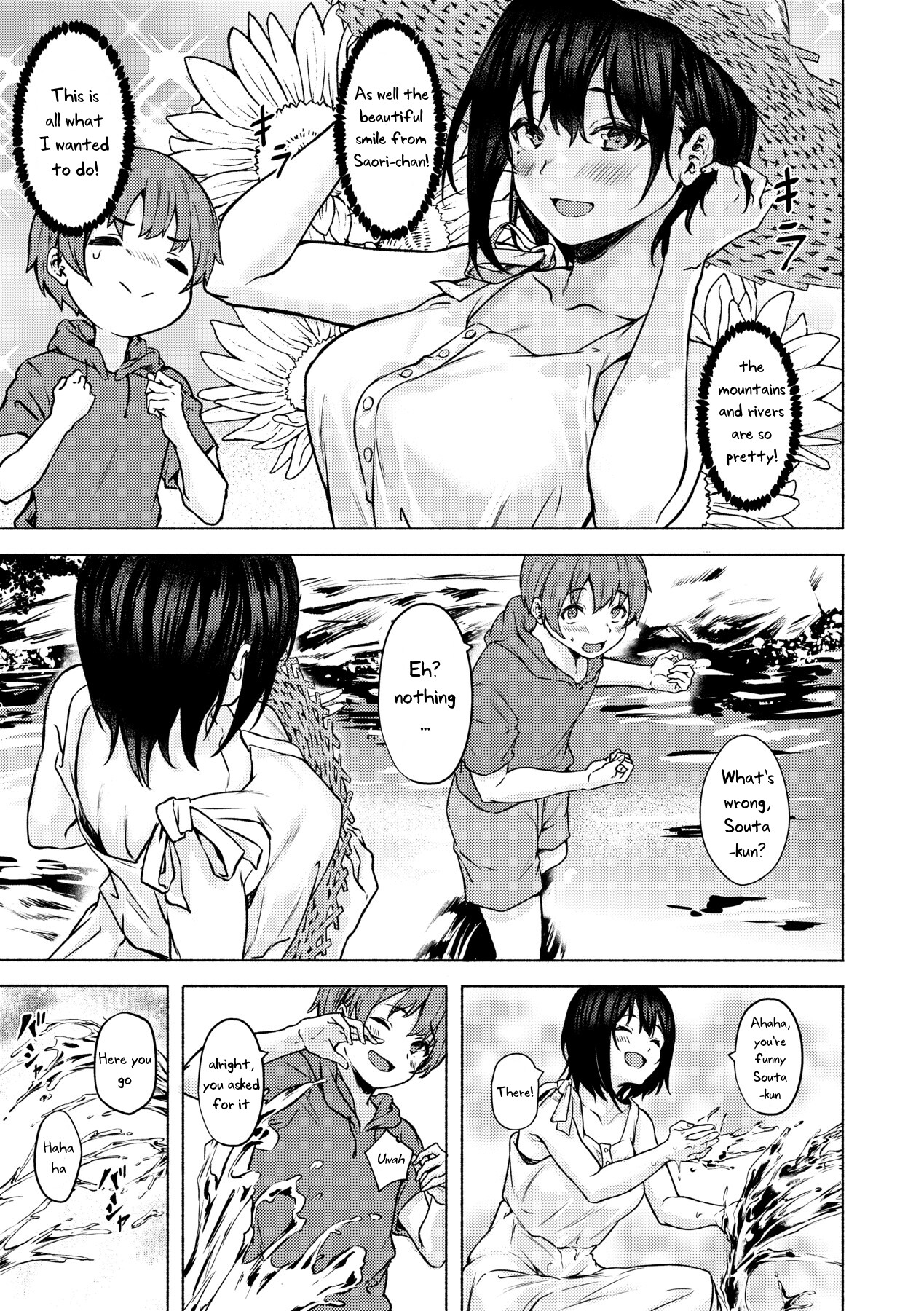 Hentai Manga Comic-Saori-chan is Clumsily and Sexy-Read-14